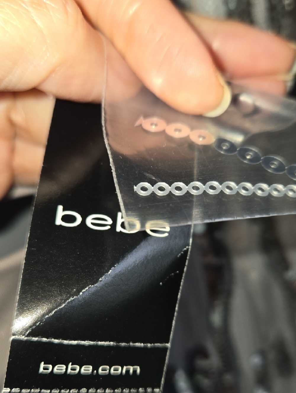 bebe Grey & Silver Sequin  Mini Dress Cut-Out Side & Strappy Back - Picture 4 of 12